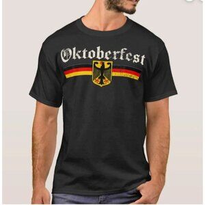 Oktoberfest German Drinking Festival Tshirt Mens Large Black New